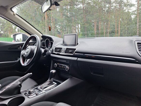 2014 Mazda 3 III (BM), синий, 1350000 рублей - вид 6