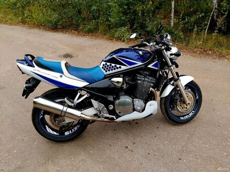 2004 Suzuki Bandit 1200, синий, 400000 рублей, вид 5