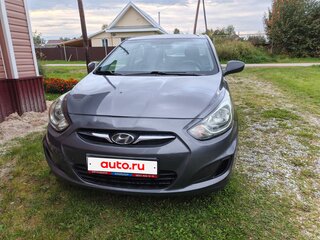 2012 Hyundai Solaris I, серый, 630000 рублей, вид 3