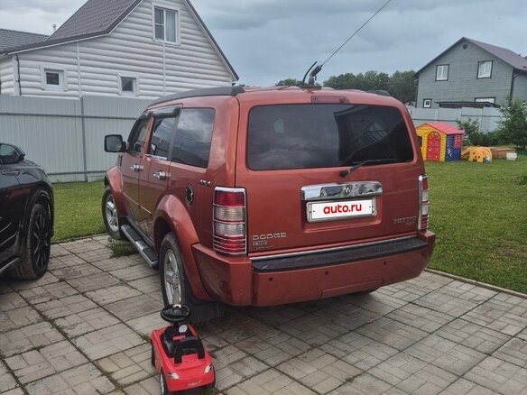2008 Dodge Nitro, оранжевый - вид 4