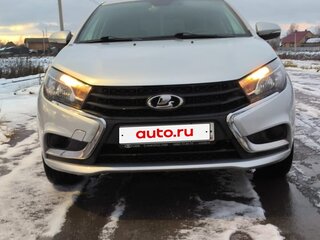 2019 Lada (ВАЗ) Vesta I, серебристый, 990000 рублей, вид 1