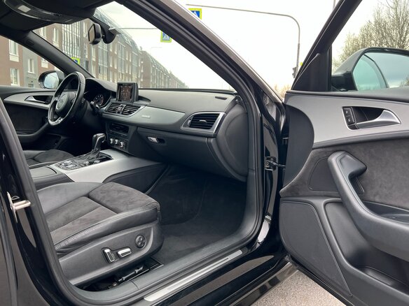 2015 Audi A6 IV (C7) Рестайлинг, чёрный - вид 24