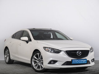 2013 Mazda 6 III (GJ), белый, 1399000 рублей, вид 1