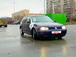 2002 Volkswagen Golf IV, синий, 290000 рублей, вид 5
