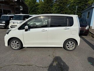 2013 Daihatsu Move V Рестайлинг, белый, 400000 рублей, вид 4