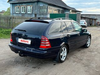 2001 Mercedes-Benz C-Класс 220 II (W203), синий, 470000 рублей, вид 4