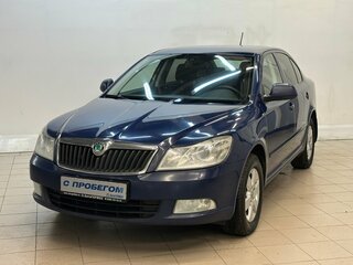 2012 Skoda Octavia II (A5) Рестайлинг, синий, 565000 рублей, вид 1