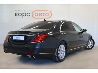 2015 Mercedes-Benz S-Класс 400 Long VI (W222, C217), чёрный, 2998300 рублей, вид 3