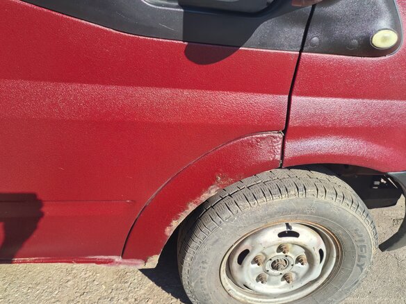 2007 Ford Transit, красный - вид 7