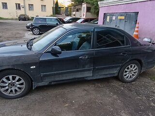 2006 Hyundai Sonata ТагАЗ IV (EF) Рестайлинг, чёрный, 350000 рублей, вид 3