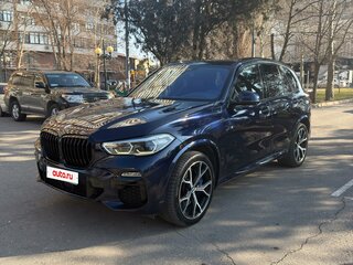 2019 BMW X5 40i IV (G05/G18), синий, 6100000 рублей, вид 1