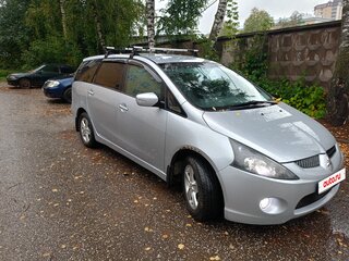2004 Mitsubishi Grandis I, серебристый, 550000 рублей, вид 3