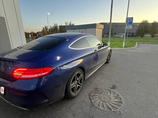 2020 Mercedes-Benz C-Класс 180 IV (W205) Рестайлинг, синий, 3900000 рублей, вид 4