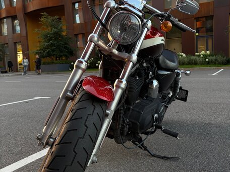 2012 Harley-Davidson Sportster 1200, красный, 750000 рублей, вид 5