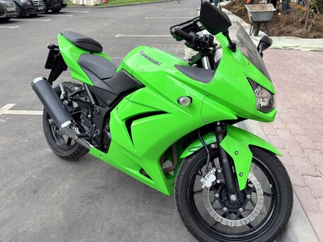 2012 Kawasaki Ninja 250R, зелёный, 260000 рублей, вид 2