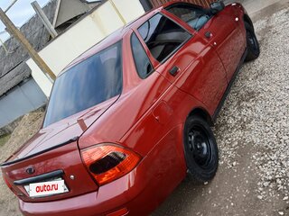 2009 Lada (ВАЗ) Priora I, красный, 230000 рублей, вид 4