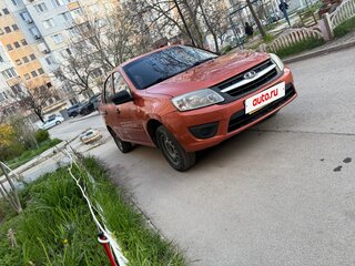 2014 Lada (ВАЗ) Granta I, оранжевый, 385000 рублей, вид 1