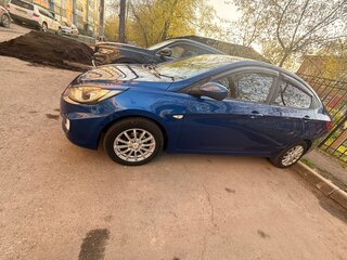2011 Hyundai Solaris I, синий, 700000 рублей, вид 5