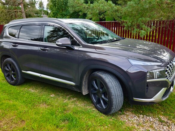 2021 Hyundai Santa Fe IV Рестайлинг, коричневый, 3450000 рублей - вид 12