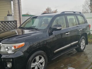 2012 Toyota Land Cruiser 200 Series, чёрный, 3500000 рублей, вид 3