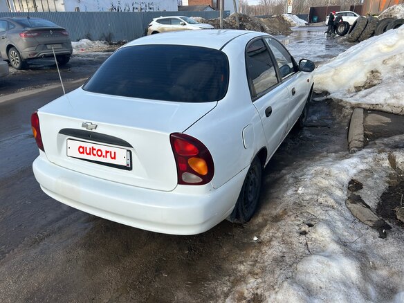 2009 Chevrolet Lanos I, белый, 115000 рублей - вид 2