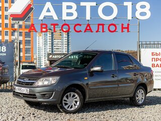 2015 Lada (ВАЗ) Granta I, серый, 409000 рублей, вид 1