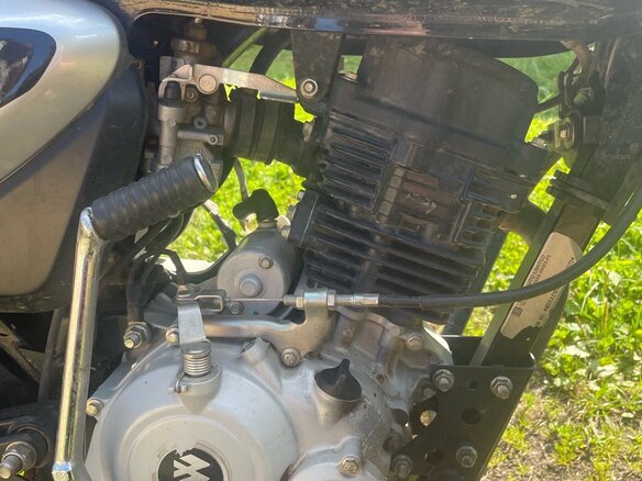 2021 Bajaj Boxer BM 150X, чёрный, 80000 рублей - вид 16
