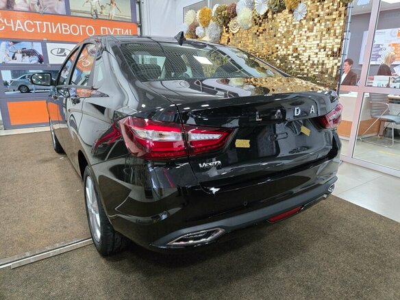 2026 Lada (ВАЗ) Vesta I Рестайлинг (NG), чёрный - вид 8