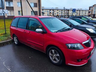 2003 Mazda MPV II (LW), красный, 350000 рублей, вид 2