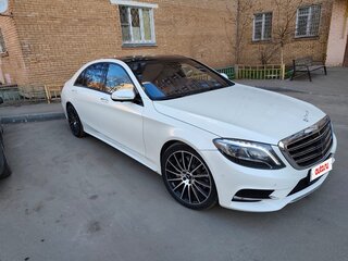 2014 Mercedes-Benz S-Класс 500 Long VI (W222, C217), белый, 3200000 рублей, вид 4