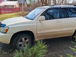 2001 Toyota Highlander I (XU20), белый, 600000 рублей, вид 4