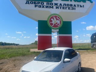 2017 Lada (ВАЗ) Granta Sport I, белый, 620000 рублей, вид 2