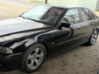 2001 BMW 5 серии 520i IV (E39) Рестайлинг, чёрный, 550000 рублей, вид 1