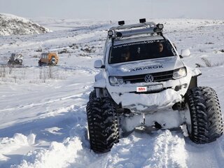 2011 Volkswagen Amarok I, коричневый, 6500000 рублей, вид 3