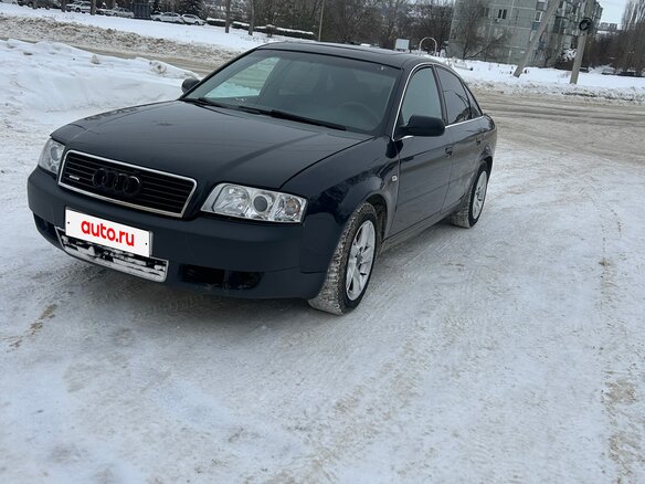 2002 Audi A6 II (C5) Рестайлинг, синий, 600000 рублей