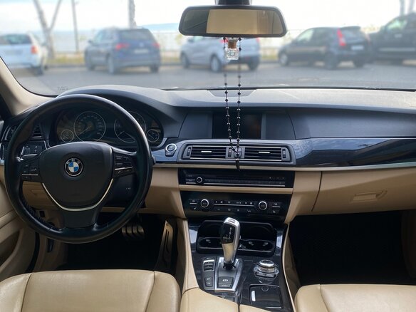 2012 BMW 5 серии 530d xDrive VI (F10/F11/F07), синий, 2000000 рублей - вид 6