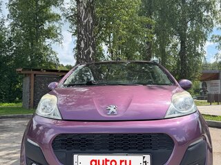 2012 Peugeot 107 I Рестайлинг 2, фиолетовый, 470000 рублей, вид 4