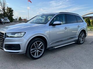 2018 Audi Q7 II (4M), серебристый, 5090000 рублей, вид 1