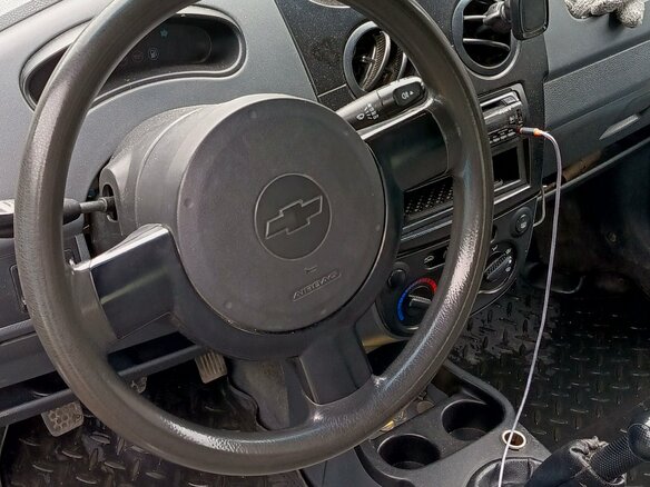 2006 Chevrolet Spark II, чёрный, 300000 рублей - вид 6