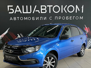 2021 Lada (ВАЗ) Granta I Рестайлинг, синий, 640000 рублей, вид 1