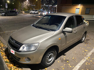 2013 Lada (ВАЗ) Granta I, бежевый, 410000 рублей, вид 1