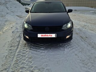 2015 Volkswagen Polo V Рестайлинг, синий, 1100000 рублей, вид 2