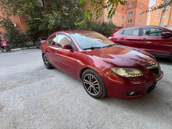2008 Mazda 3 4-speed I (BK) Рестайлинг, красный, 651000 рублей - вид 8