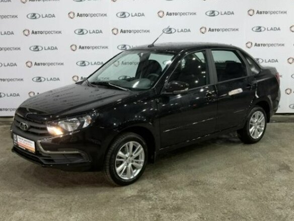 2026 Lada (ВАЗ) Granta I Рестайлинг, чёрный, 1218000 рублей - вид 1