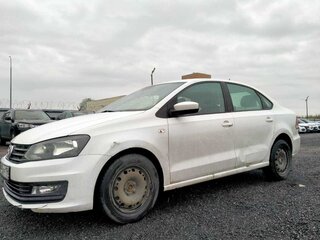 2019 Volkswagen Polo V Рестайлинг, белый, 690166 рублей, вид 2