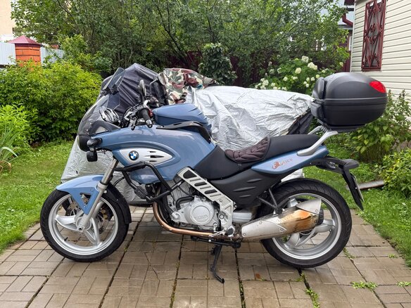 2001 BMW F 650 CS, синий, 490000 рублей - вид 7
