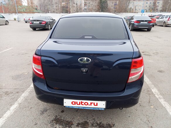 2012 Lada (ВАЗ) Granta I, серый, 200000 рублей - вид 4
