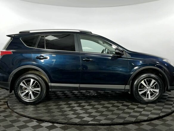 2019 Toyota RAV4 IV (XA40) Рестайлинг, синий - вид 4