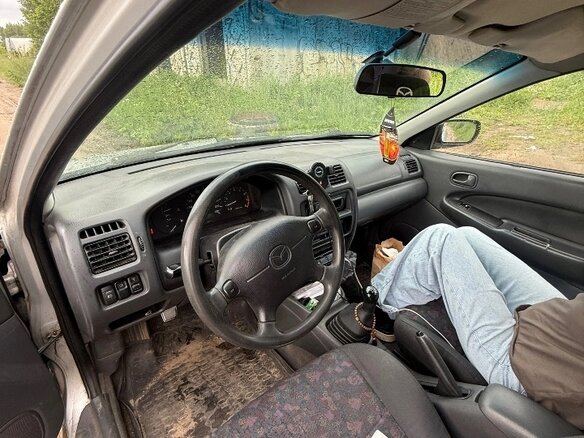 1998 Mazda 323 V (BA), серый - вид 6