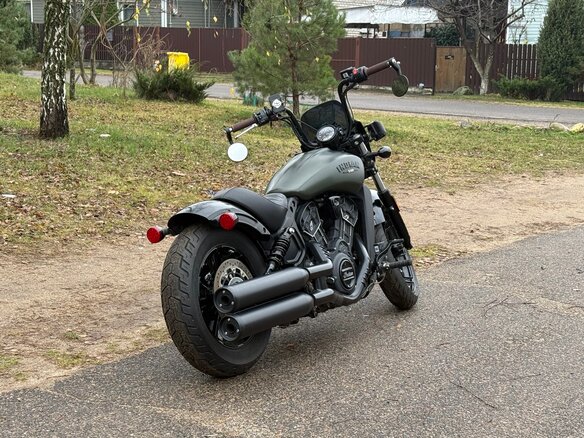 2023 Indian Scout, зелёный, 1200000 рублей - вид 2